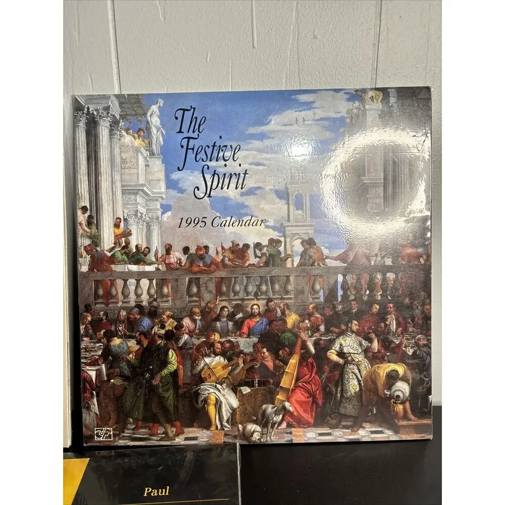 new sealed 1995 calendars - Graphique De France - Printed In Belgium (lot of 3)